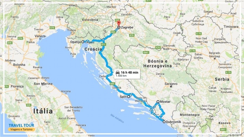 Eslovênia, Croácia e Bósnia